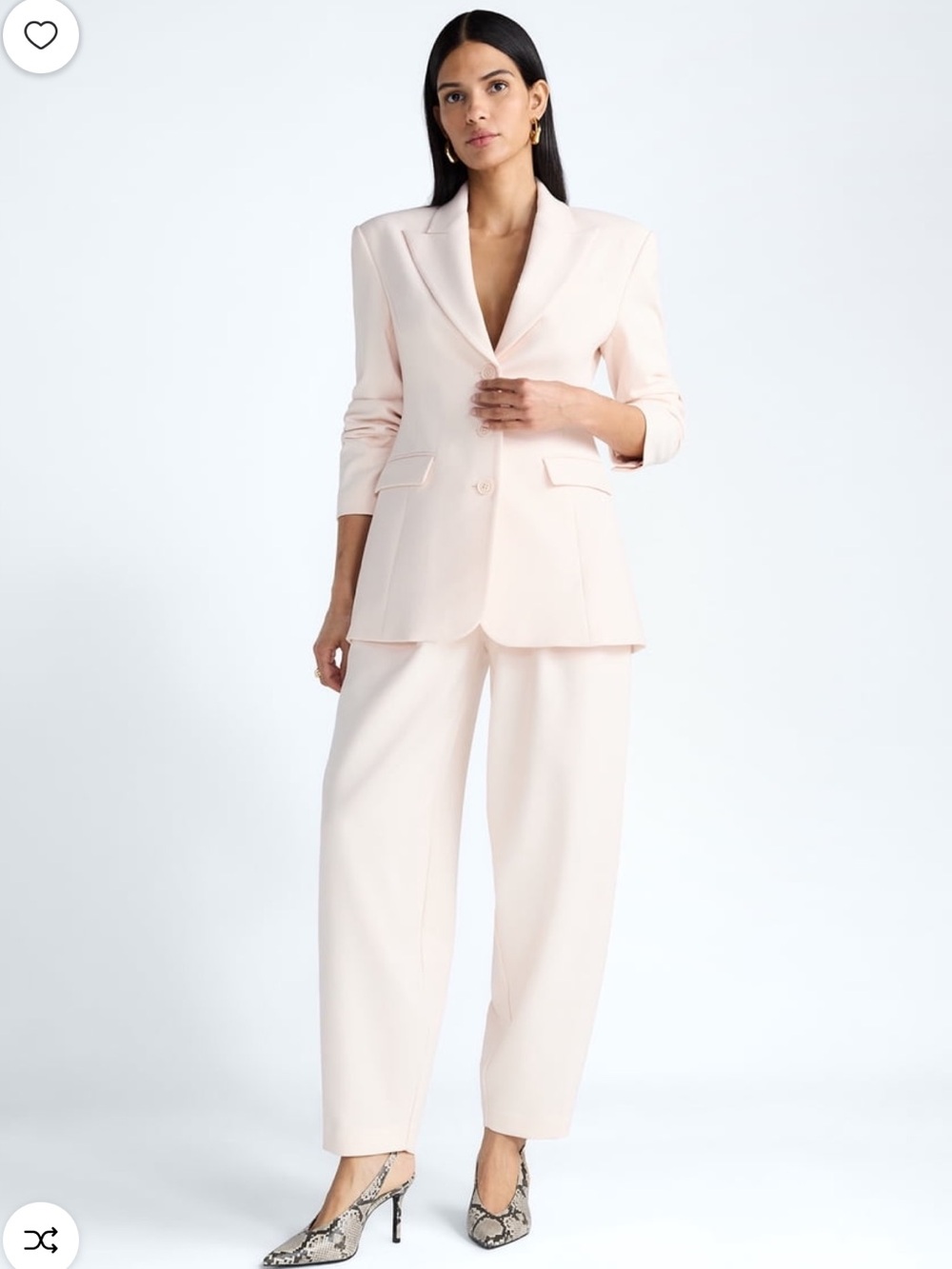 Devil Wears Prada Scoop Collection Single Breasted Longline Blazer NWT size L - Picture 3 of 11
